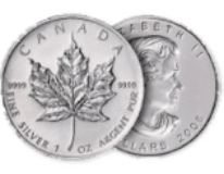 1 oz Silver Maple Leaf | Royal Canadian Mint